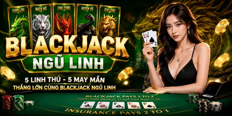 Blackjack Ngũ Linh - Chinh Phục Chiến Thắng Với 5 Lá Bài 1 blackjack-ngu-linh